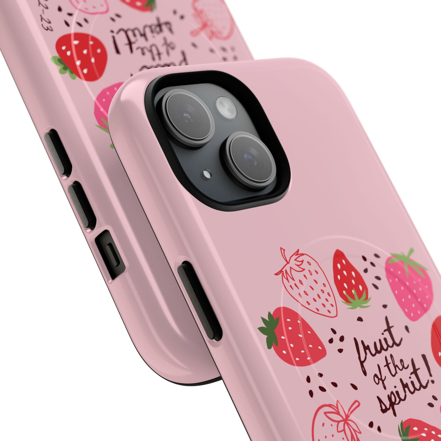 Fruits of the Spirit – Pink Phone Case