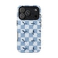 Dragon Check Phone Case — Blue