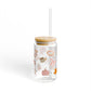 Fall Girlie Glass Cup