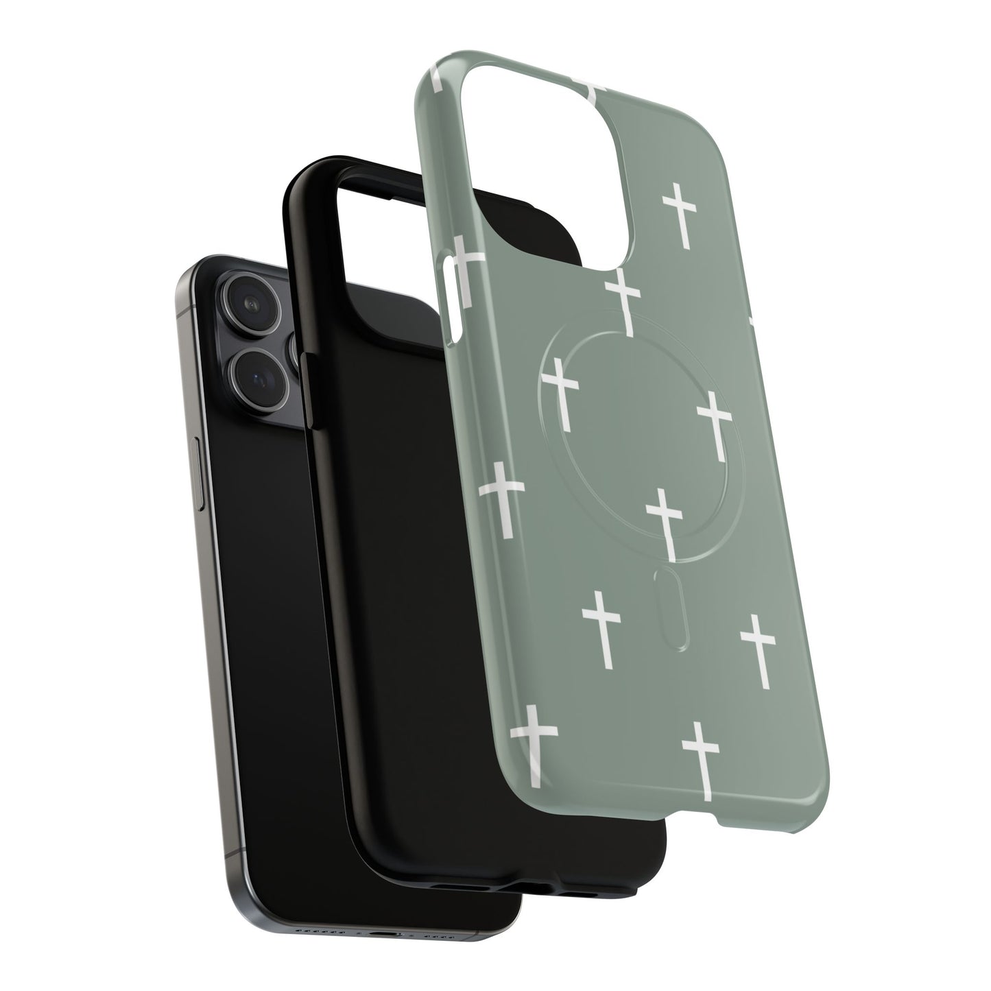 Green Cross - Phone Case