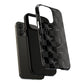 Dragon Check Phone Case — Grey