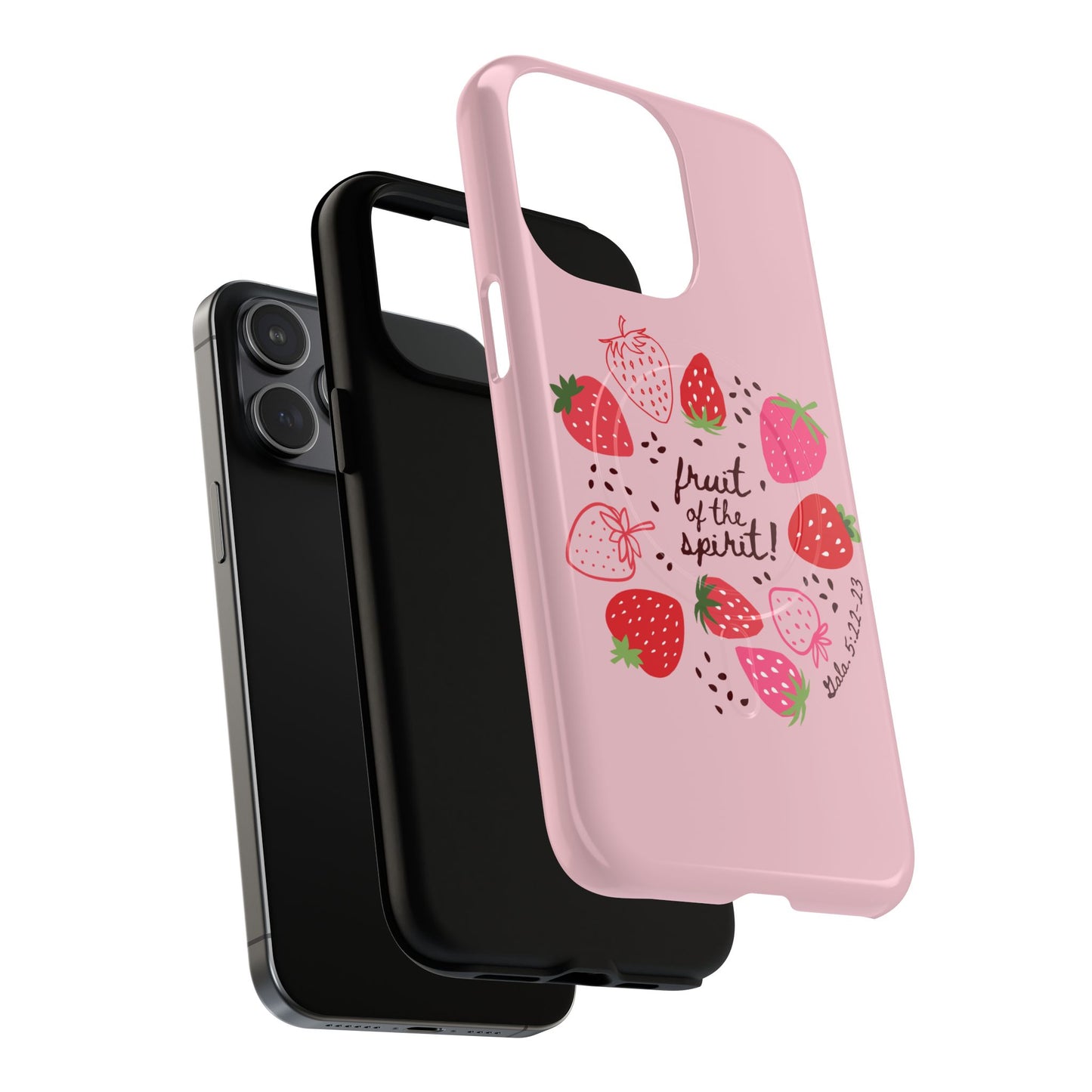 Fruits of the Spirit – Pink Phone Case