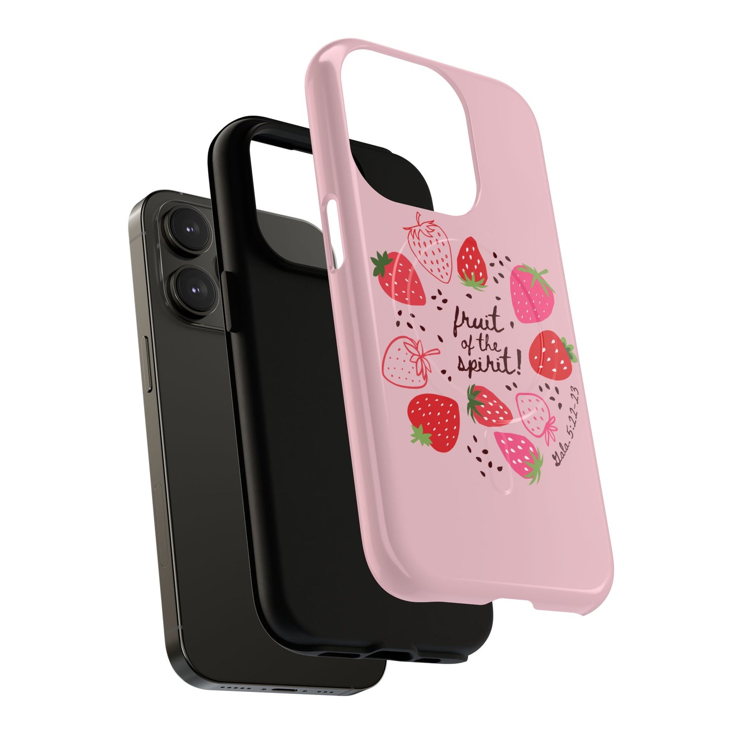 Fruits of the Spirit – Pink Phone Case