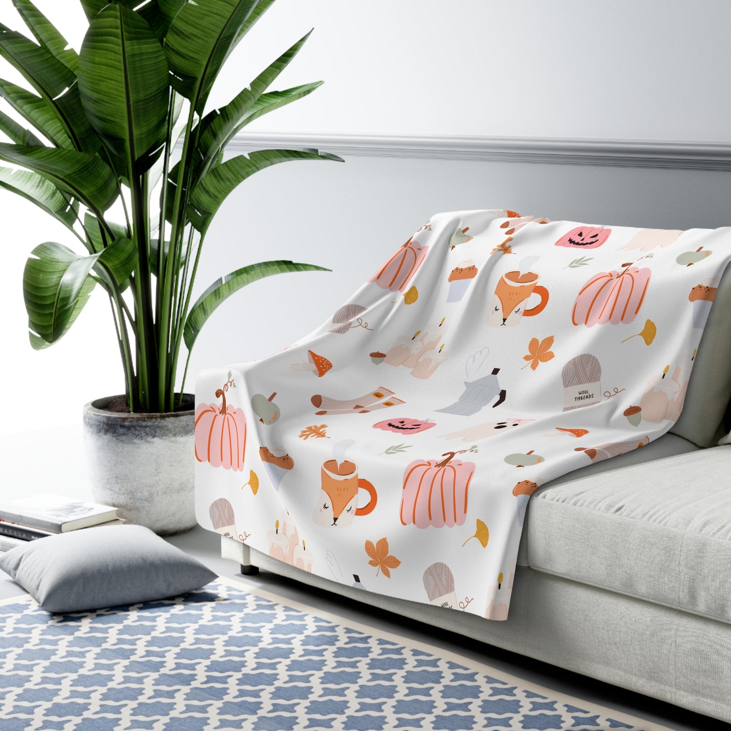 Fall Girlie Pattern Blanket