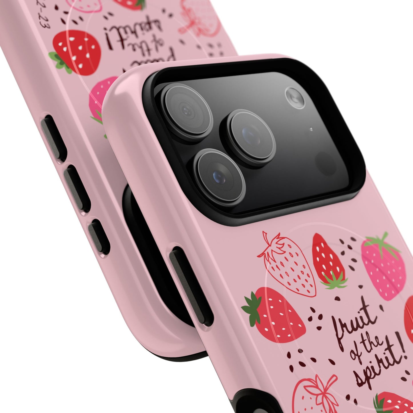 Fruits of the Spirit – Pink Phone Case