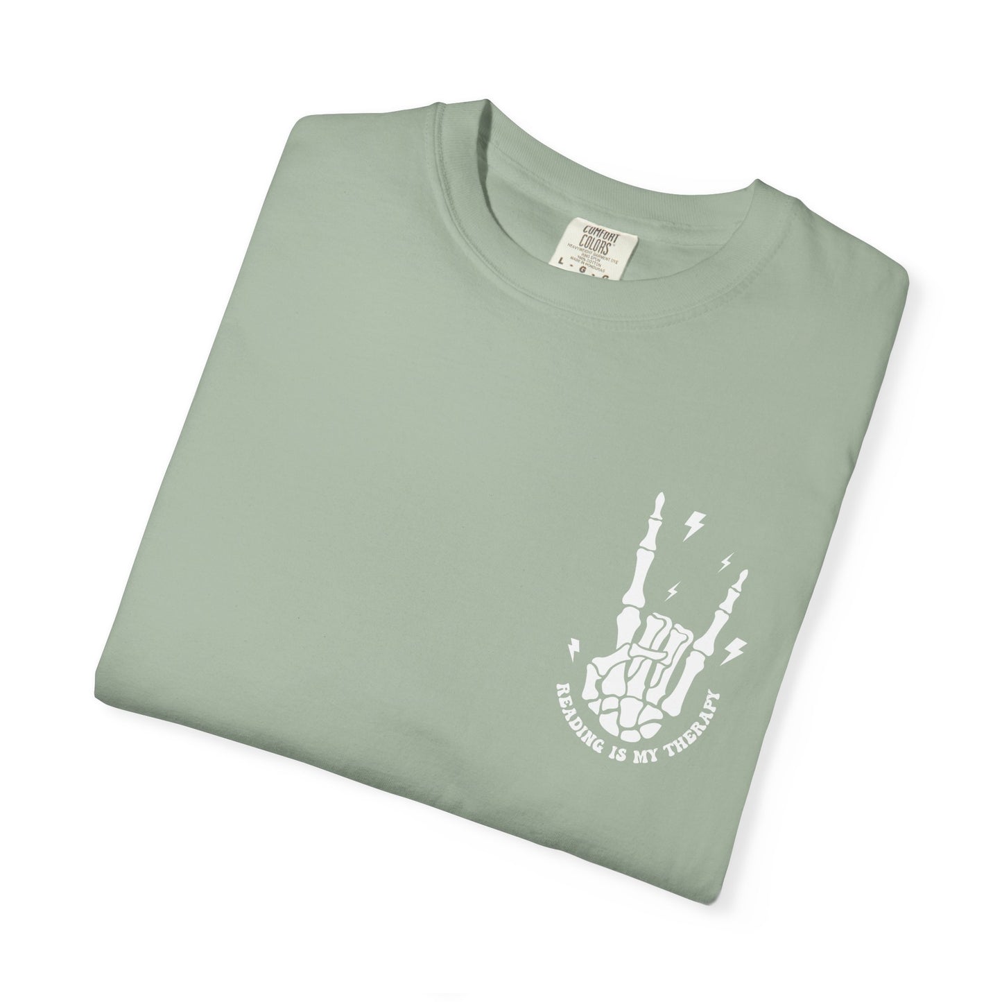 Reading is my Therapy - Comfort Colors Tee