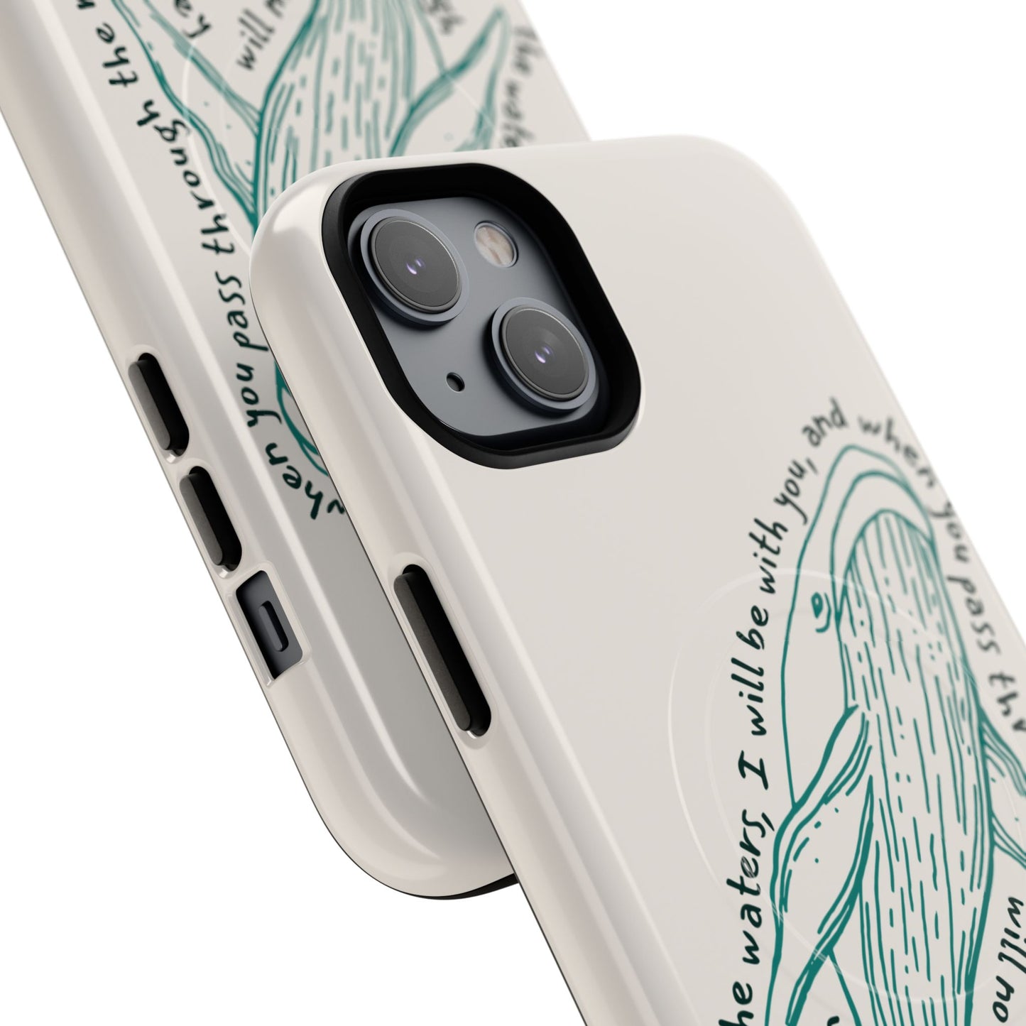 Deep Waters - Cream Phone Case
