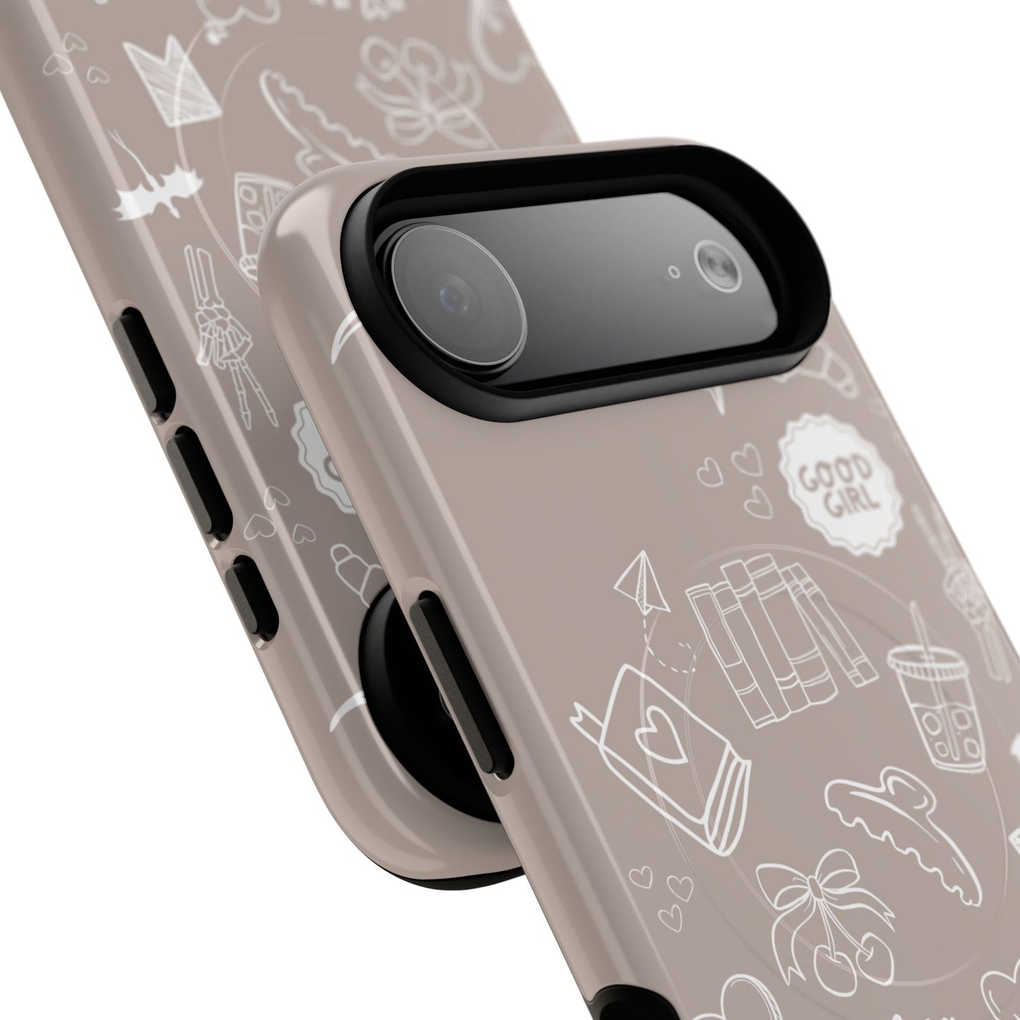 Neutral Bookish iPhone Case