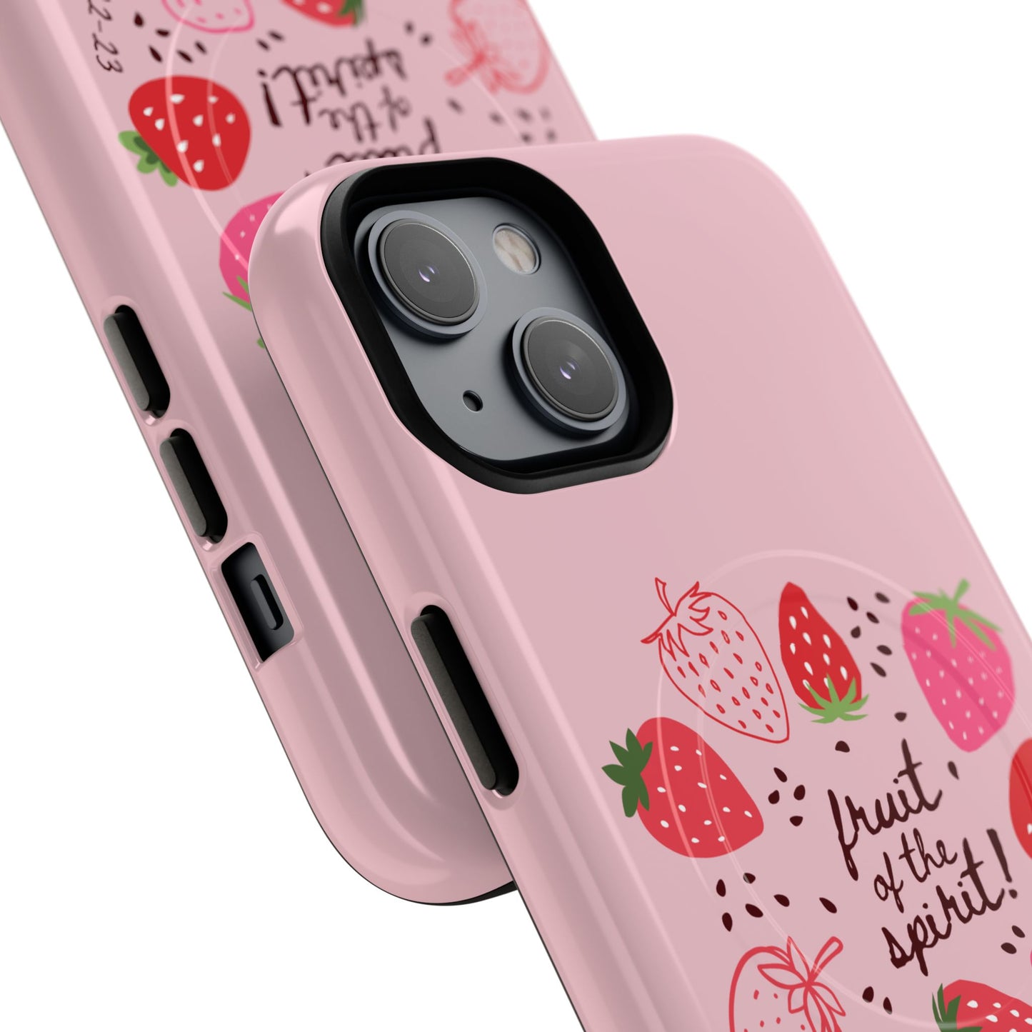 Fruits of the Spirit – Pink Phone Case