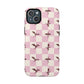 Dragon Check Phone Case — Pink