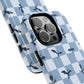 Dragon Check Phone Case — Blue