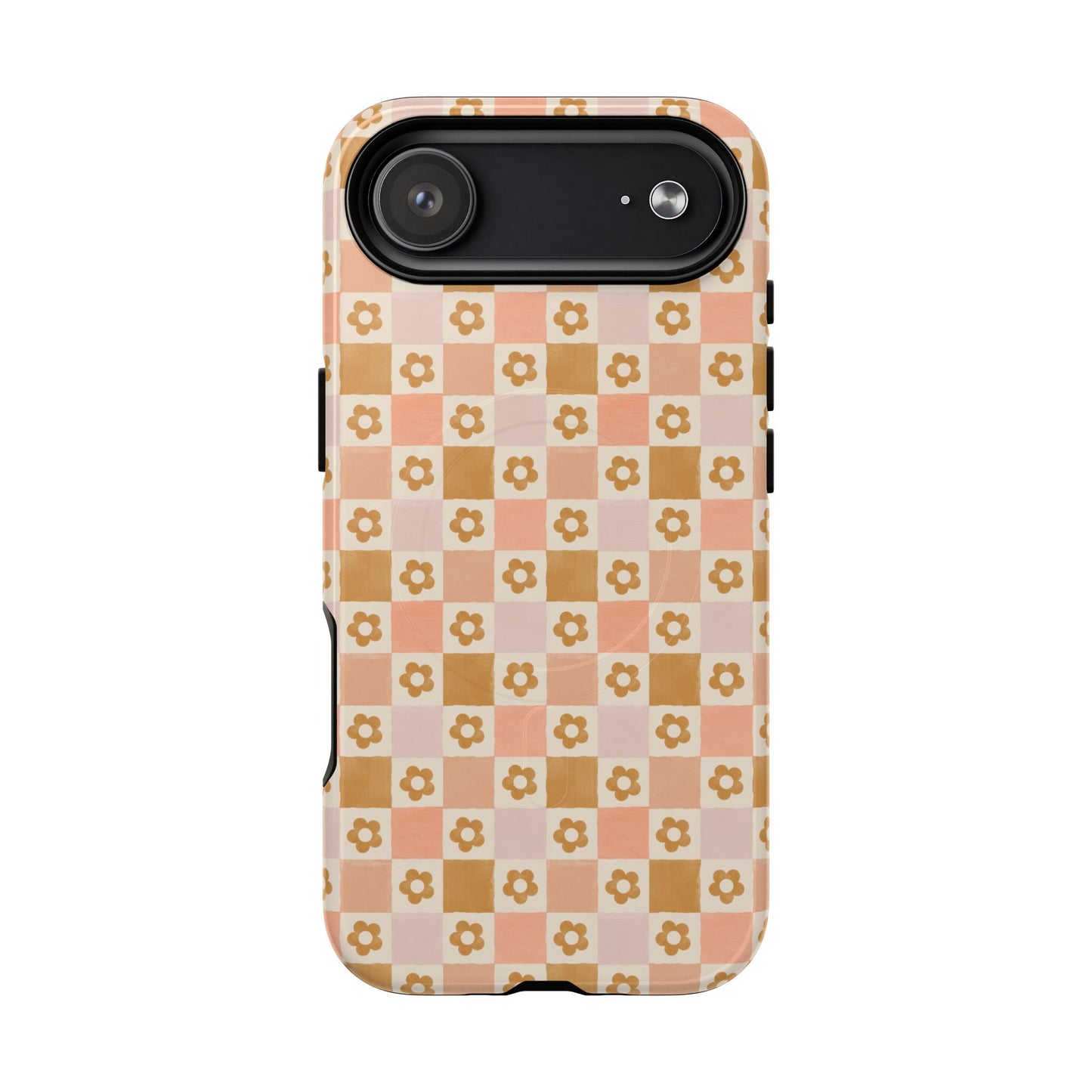 Groovy Checkered iPhone Case