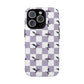 Dragon Check Phone Case — Lavender