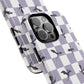 Dragon Check Phone Case — Lavender