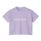 Motherhood (Gothic Font) - Crop Tee