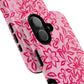 Hot Pink Floral iPhone Case