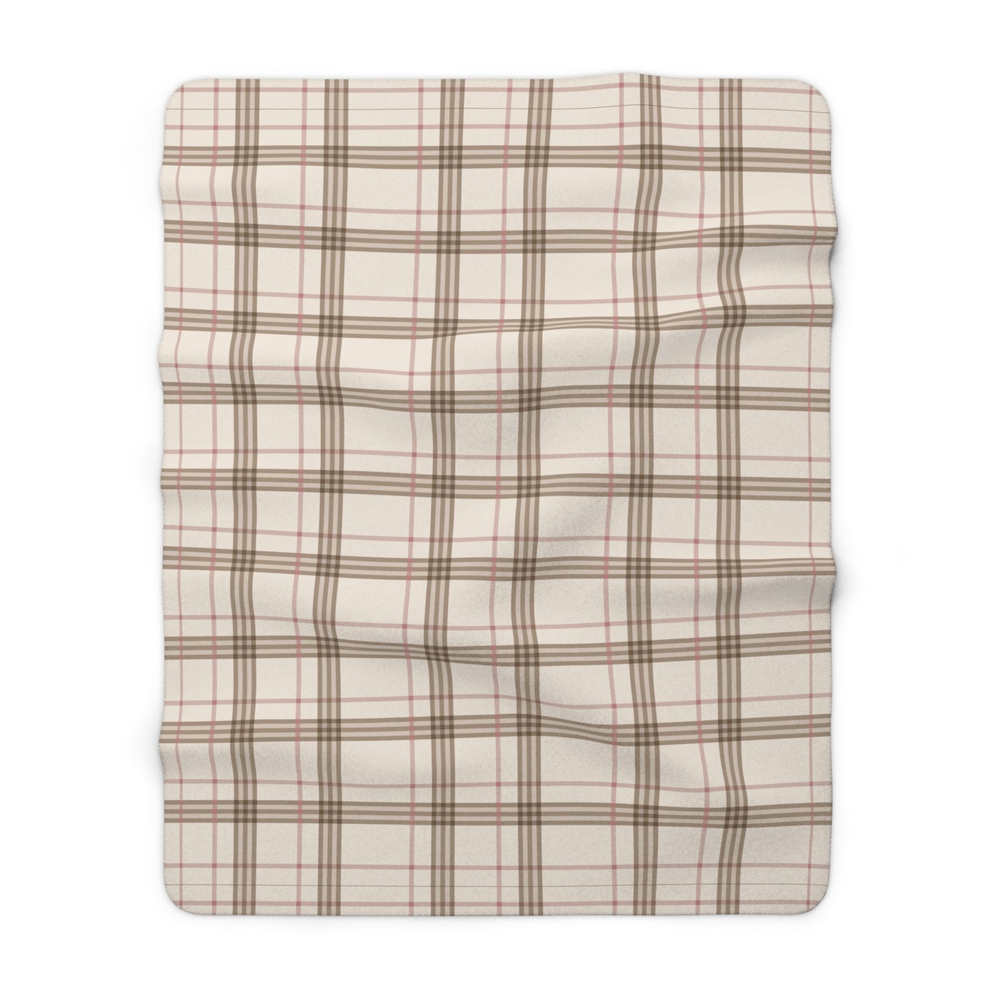 FF x Reading Through Realms - Plaid Sherpa Blanket