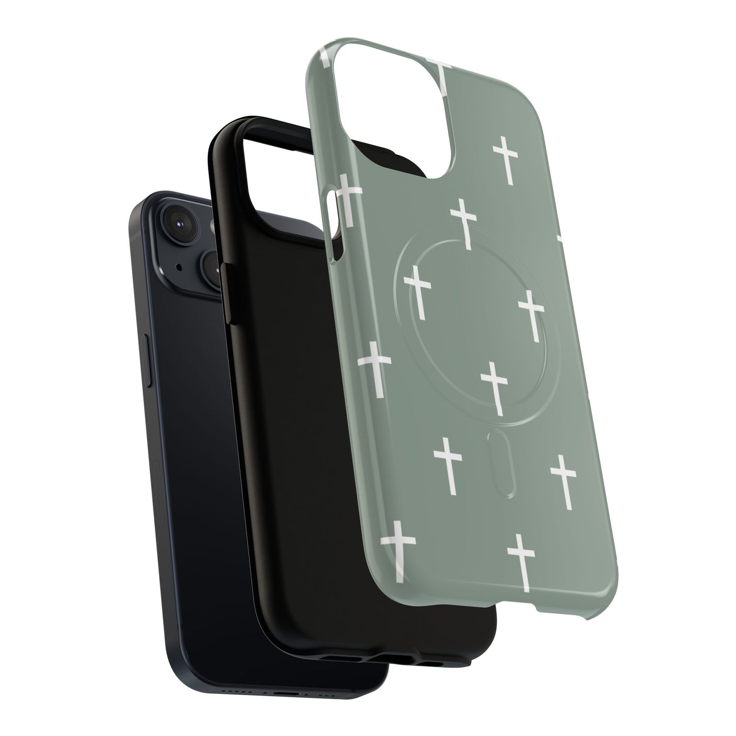 Green Cross - Phone Case