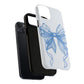 Coquette Blue Bow iPhone Case