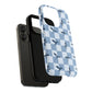 Dragon Check Phone Case — Blue