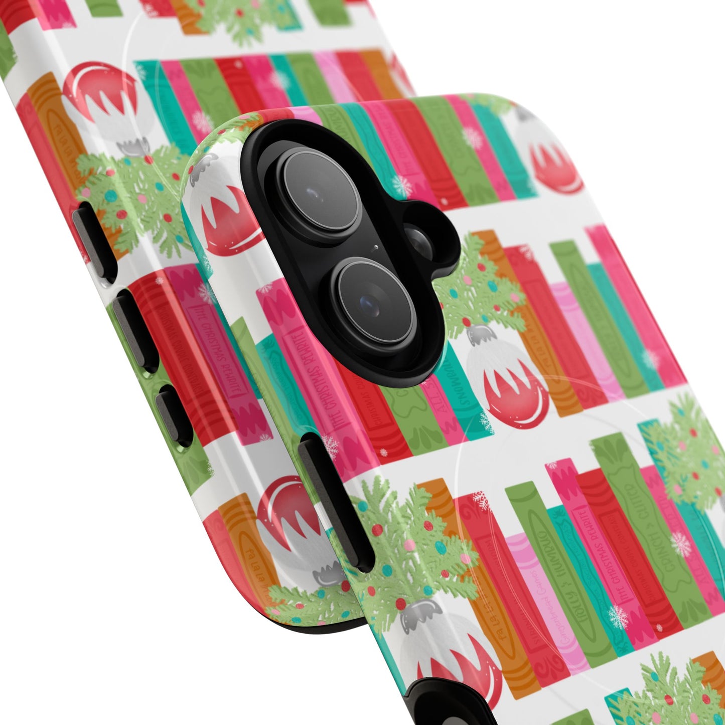 Christmas Bookshelf - Phone Case