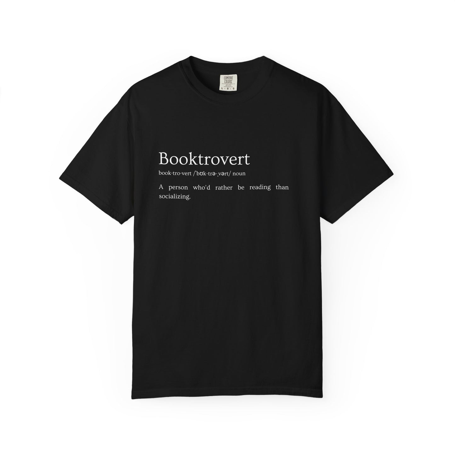 Booktrovert - Comfort Colors Tee