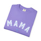 Blue Bow Coquette MAMA - Comfort Colors Tee