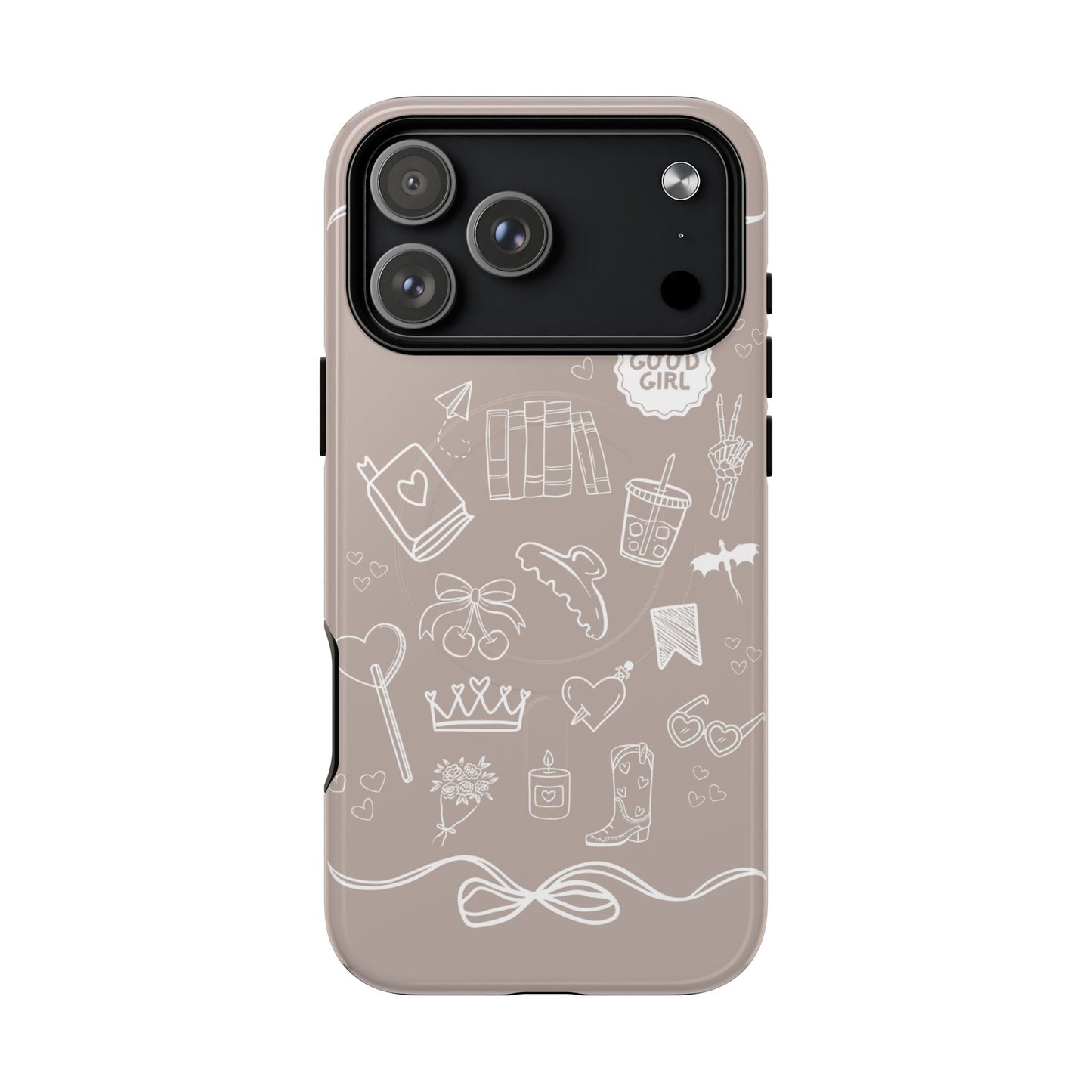 Neutral Bookish iPhone Case