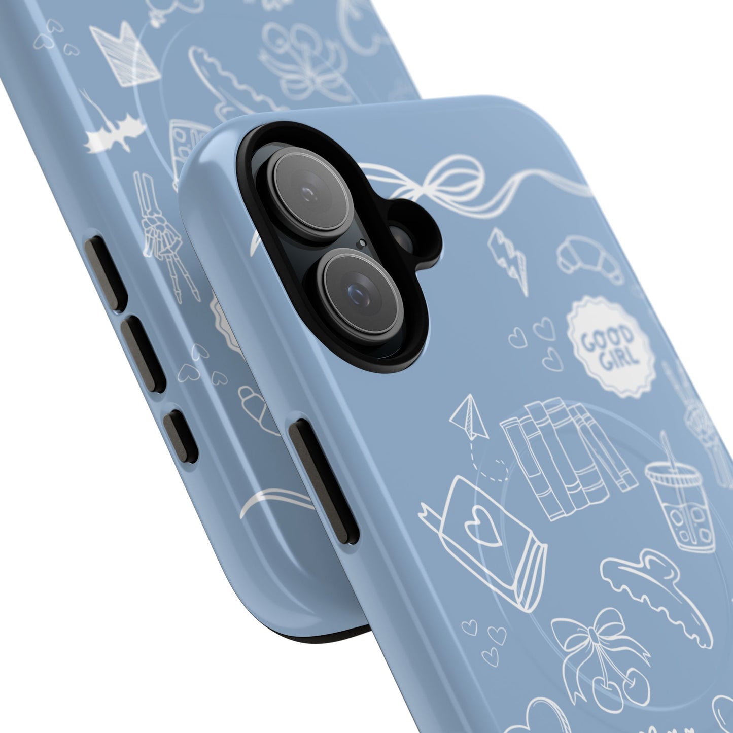 French Blue Bookish iPhone Case