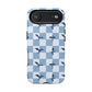 Dragon Check Phone Case — Blue
