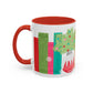 Christmas Bookshelf - Mug