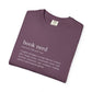 Book Nerd Definition - Comfort Colors Tee