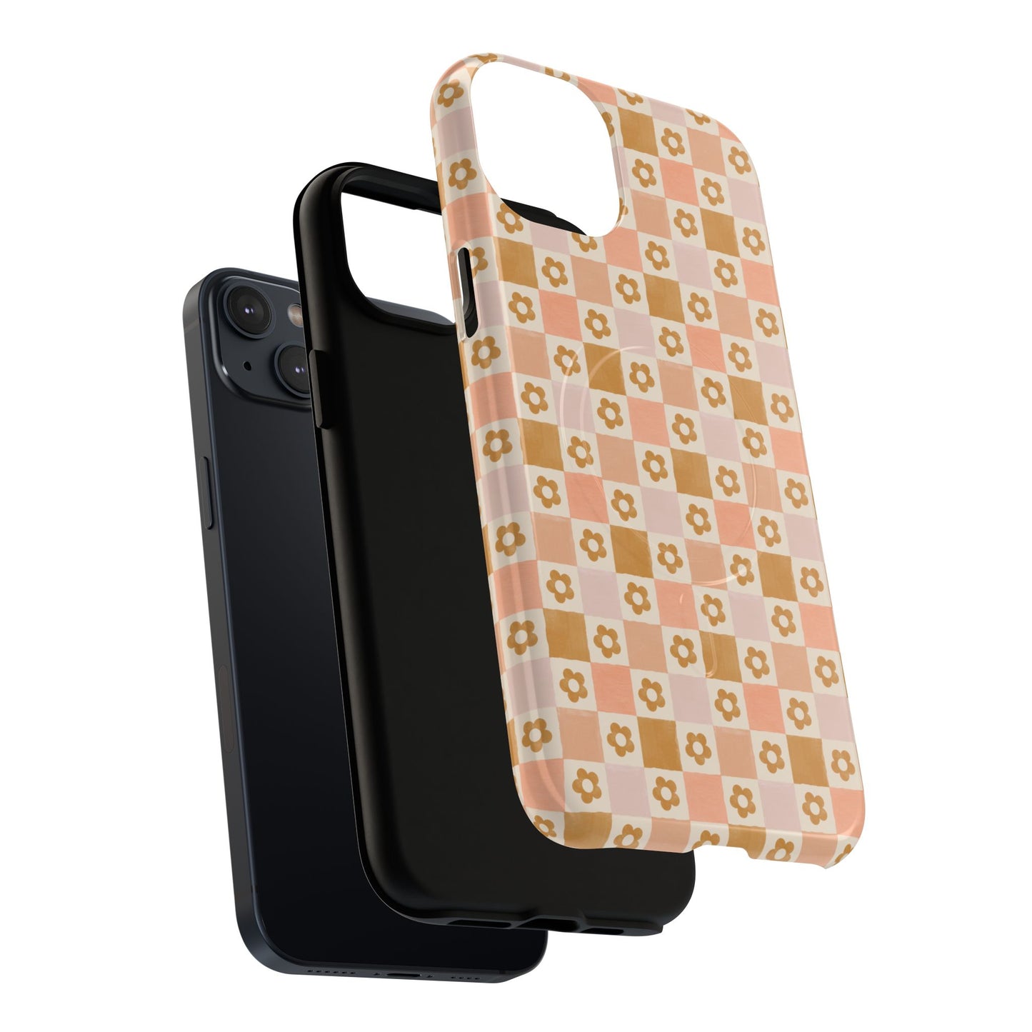Groovy Checkered iPhone Case