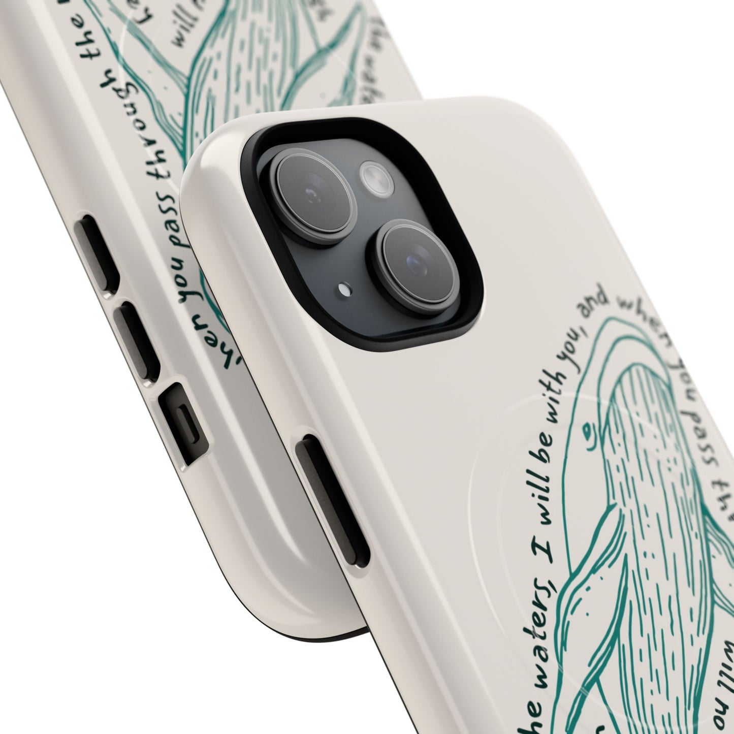 Deep Waters - Cream Phone Case