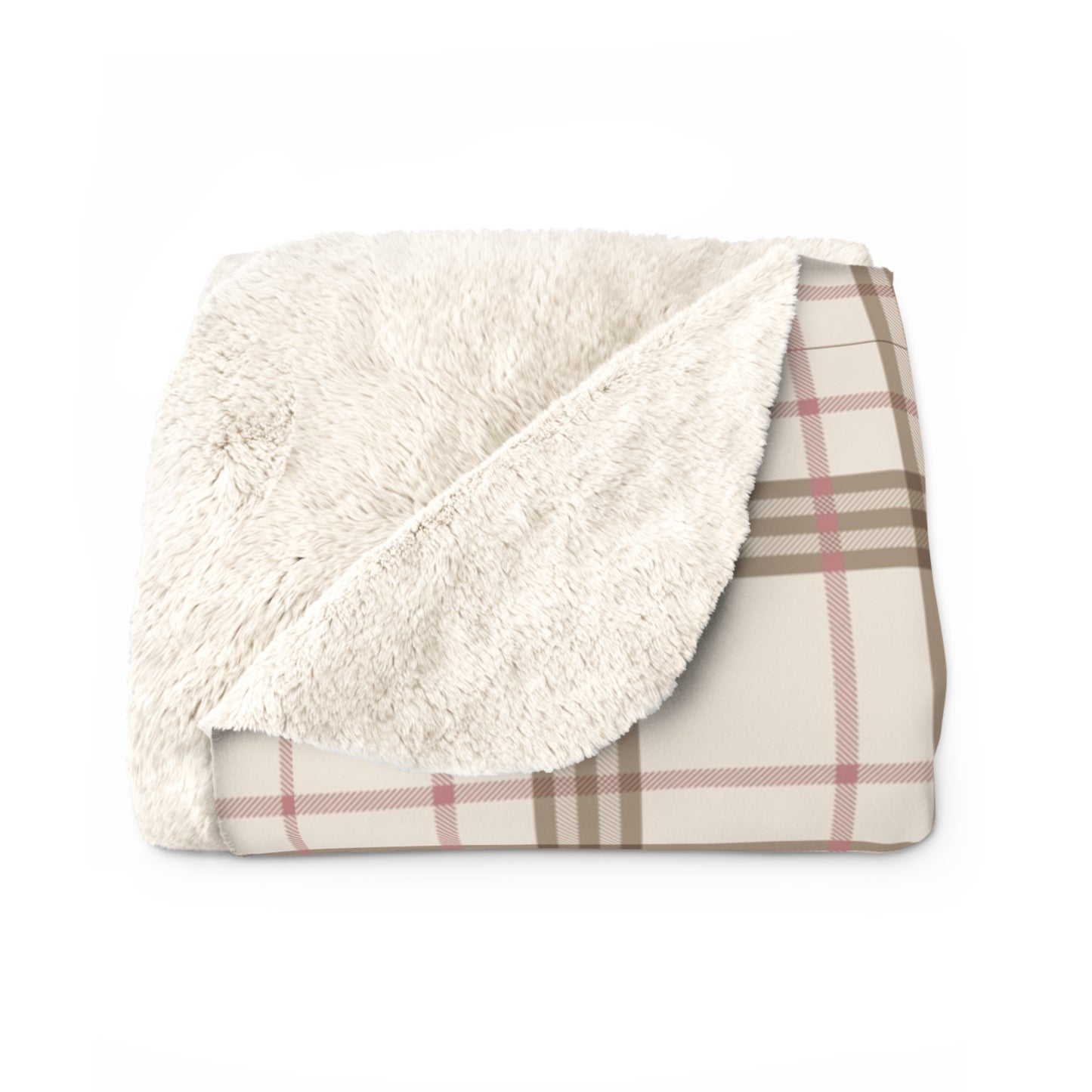 FF x Reading Through Realms - Plaid Sherpa Blanket