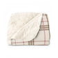 FF x Reading Through Realms - Plaid Sherpa Blanket
