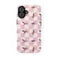 Dragon Check Phone Case — Pink