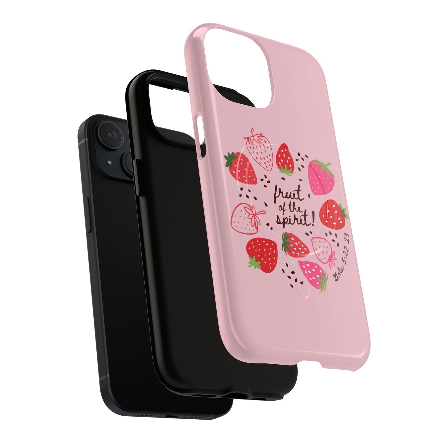 Fruits of the Spirit – Pink Phone Case