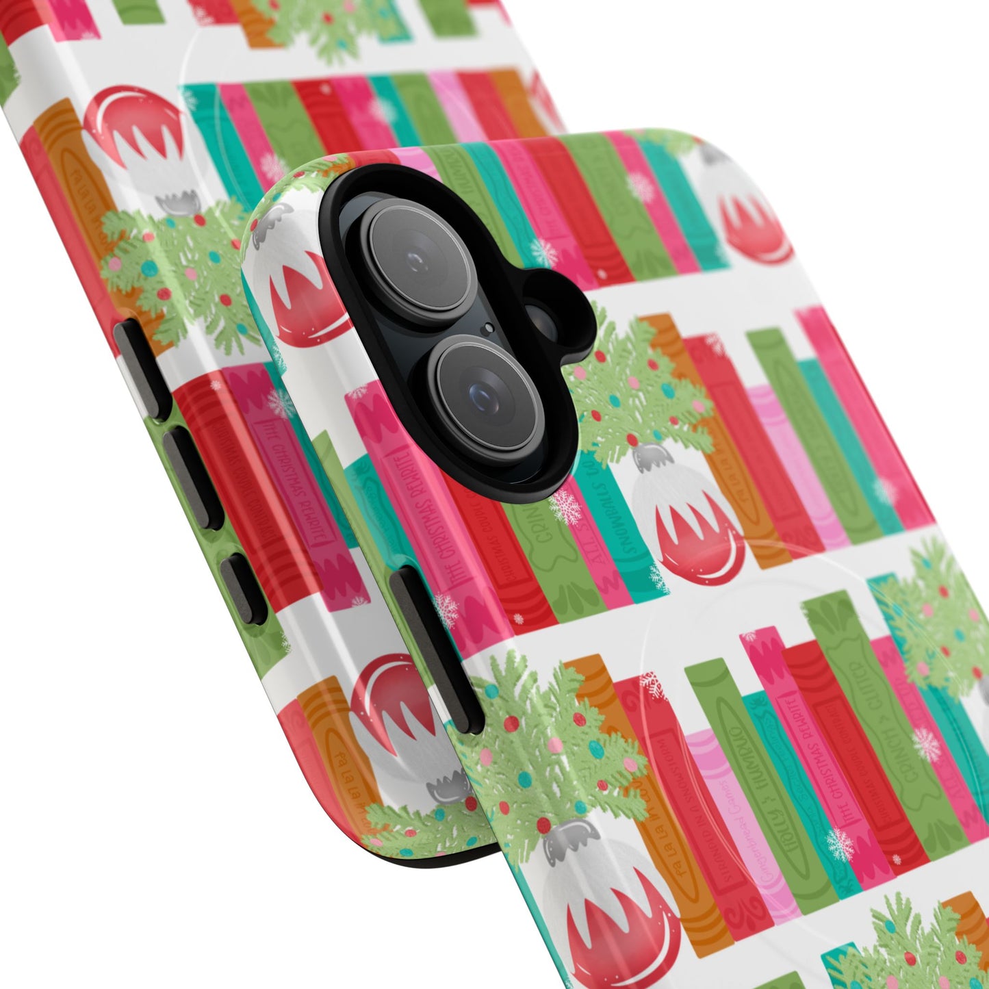 Christmas Bookshelf - Phone Case