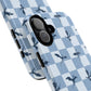 Dragon Check Phone Case — Blue