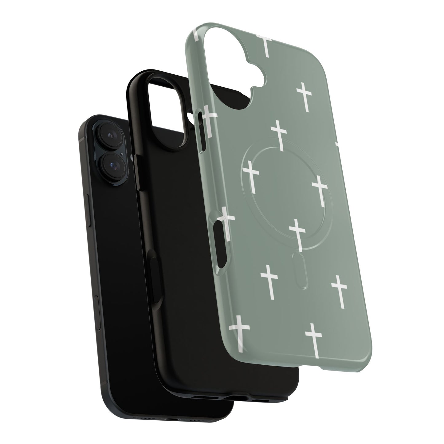 Green Cross - Phone Case