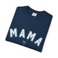 Blue Bow Coquette MAMA - Comfort Colors Tee