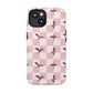Dragon Check Phone Case — Pink