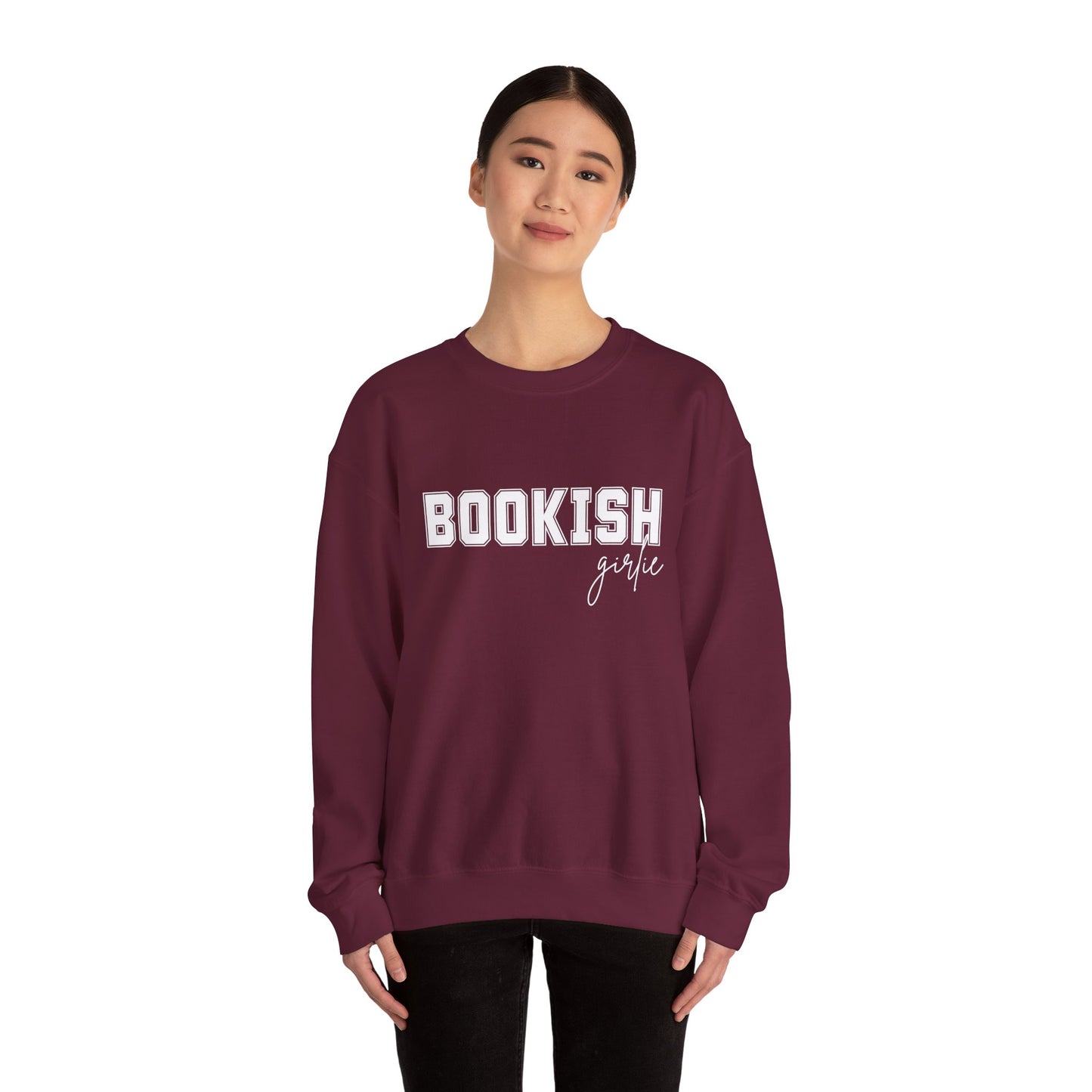 Bookish Girlie - Crewneck Sweatshirt