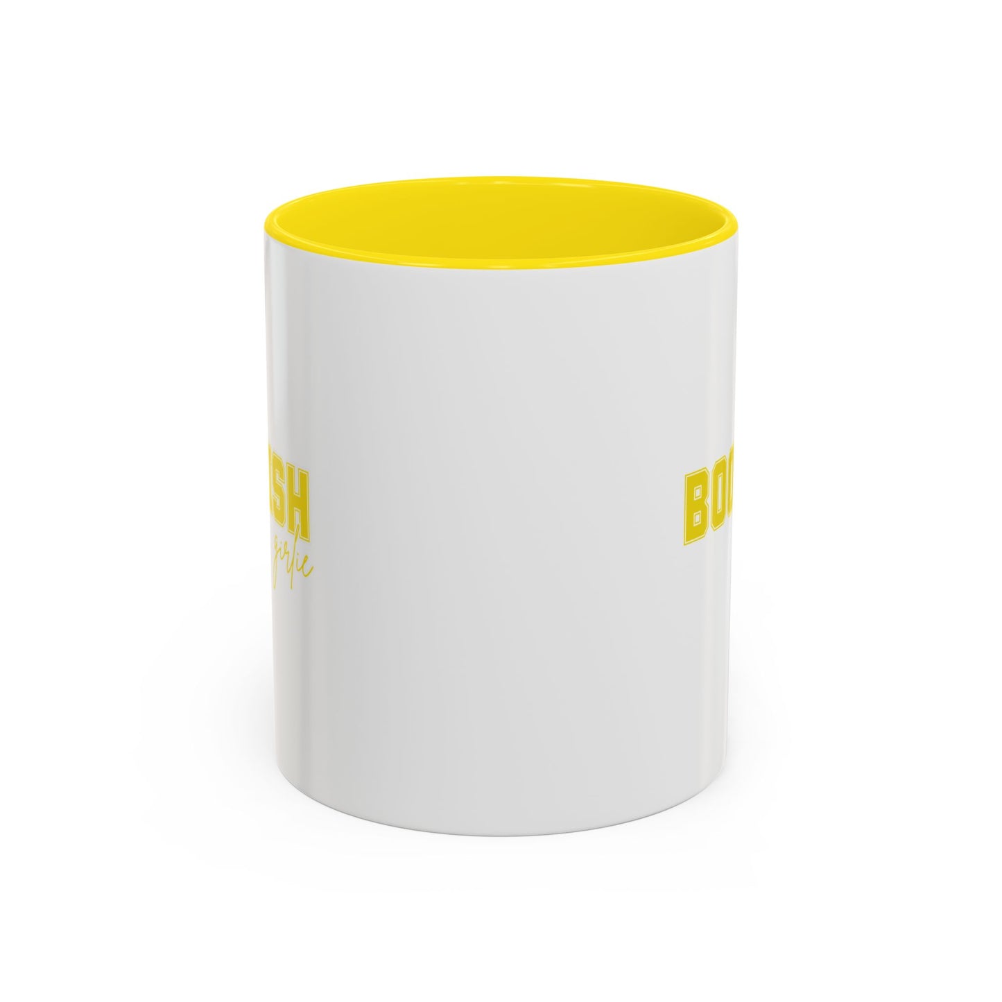 Bookish Girlie Yellow Coffee, Accent Mugs for Readers, Perfect Gift for Book Lovers, Cozy Home Decor, Literary Gift Idea