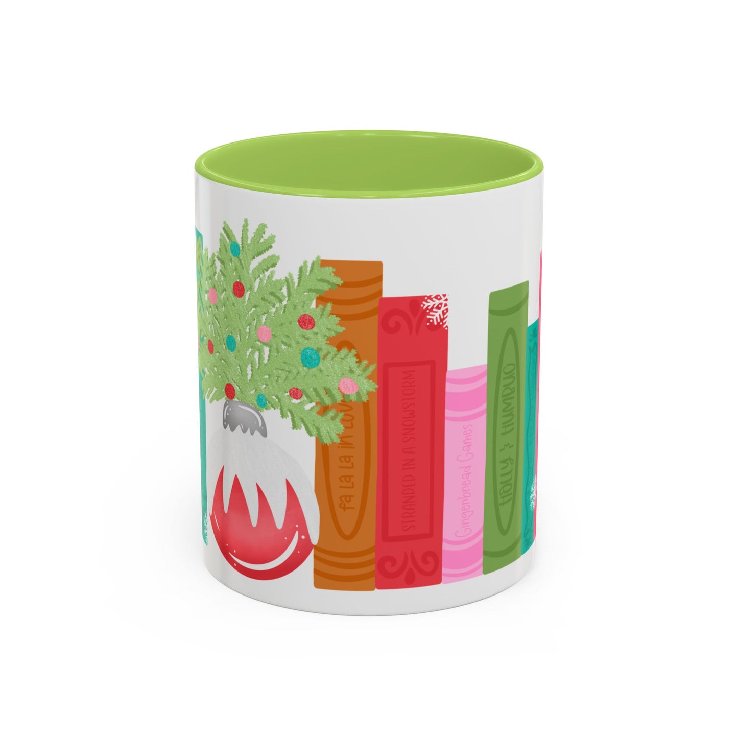 Christmas Bookshelf - Mug