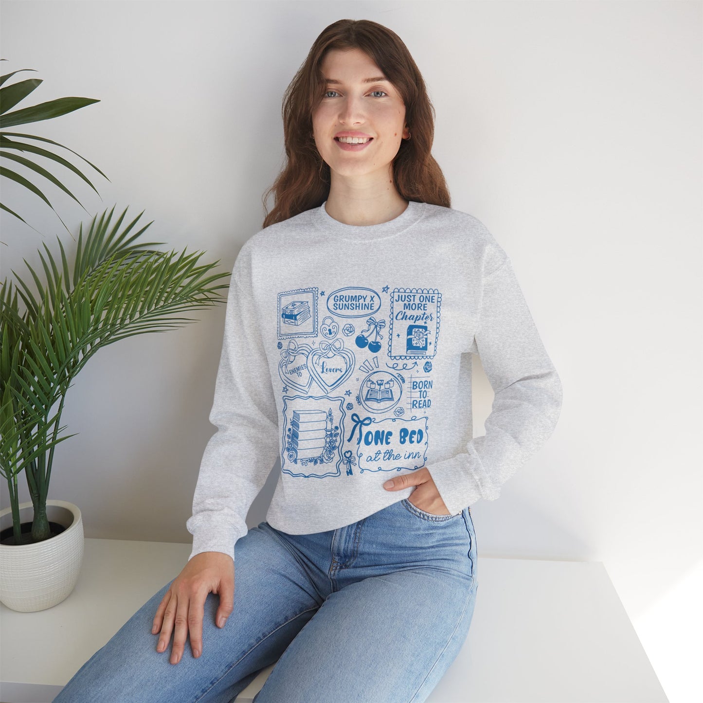 Tropes Sweatshirt (Blue Font)