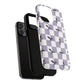 Dragon Check Phone Case — Lavender