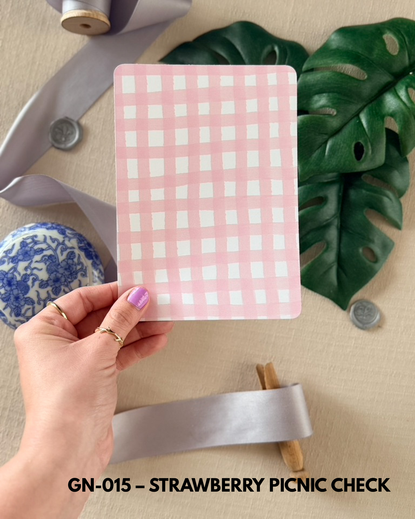 Gingham - Kindle Inserts