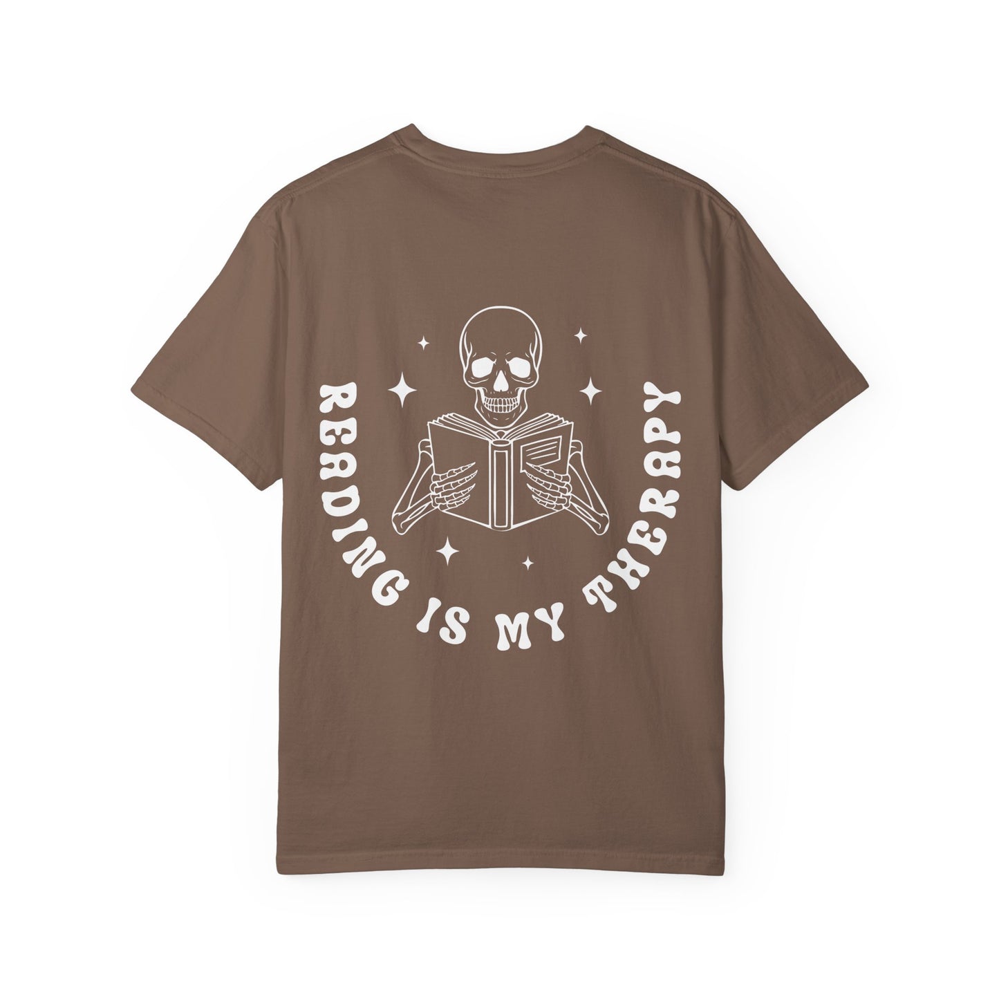 Reading is my Therapy - Comfort Colors Tee